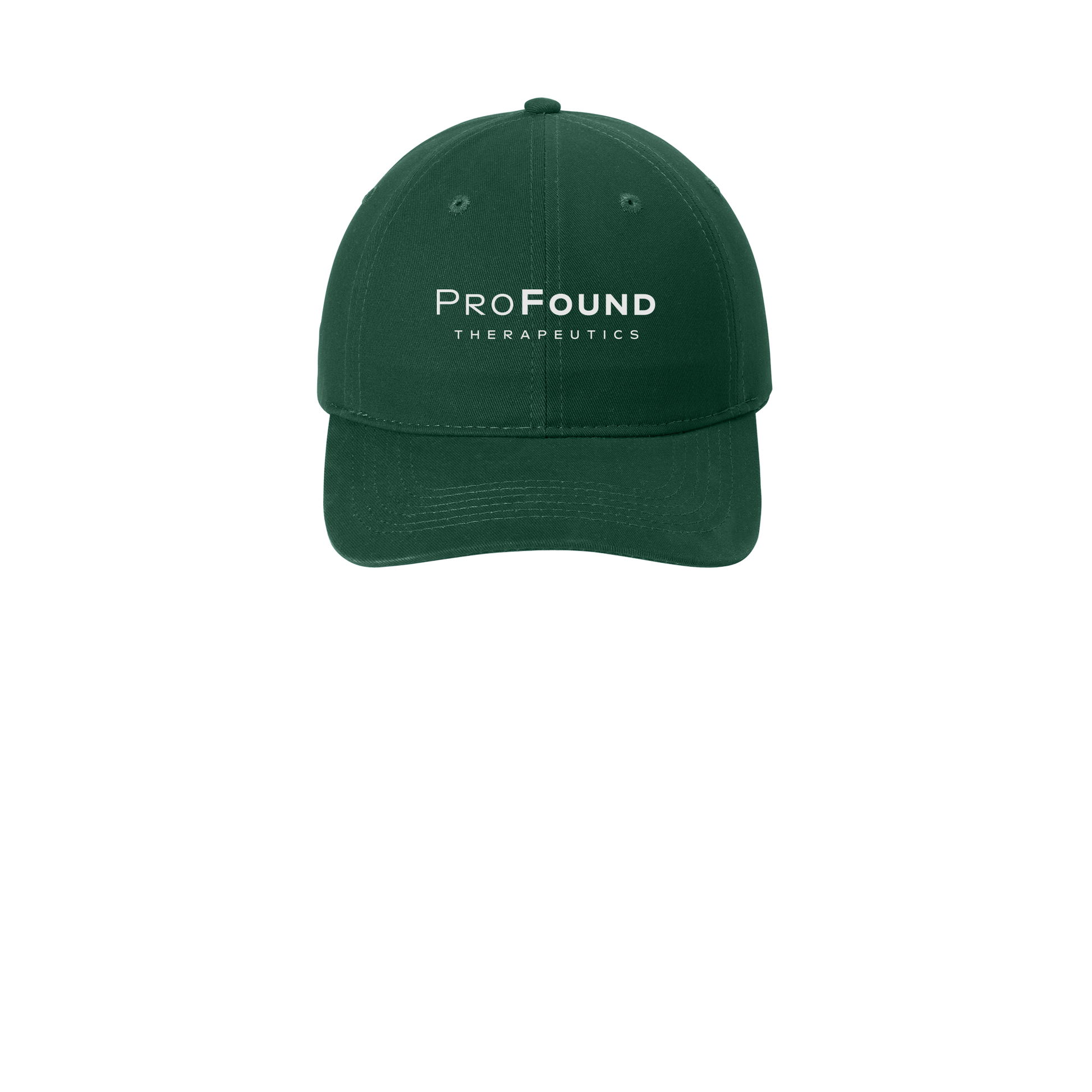 profoundtx-low-profile-dad-cap-embroidery-capfront-CP77-hunter-flat-front
