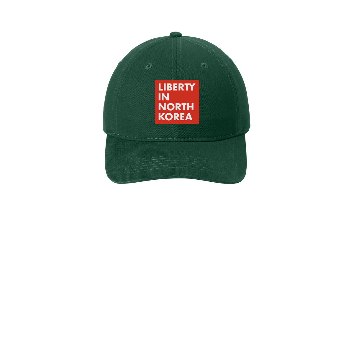 libertyinnorthkorea-low-profile-dad-cap-embroidery-capfront-CP77-hunter-flat-front