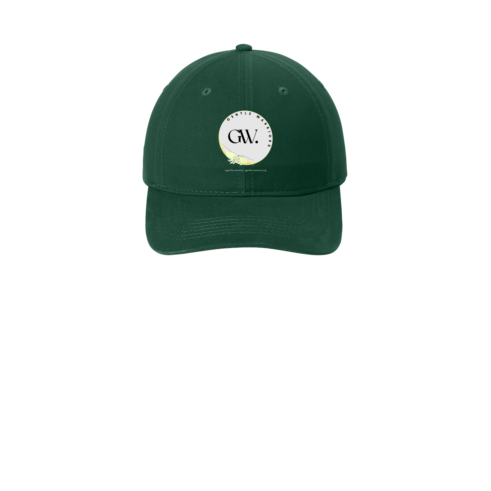 gentle-warriors-low-profile-dad-cap-embroidery-capfront-CP77-hunter-flat-front