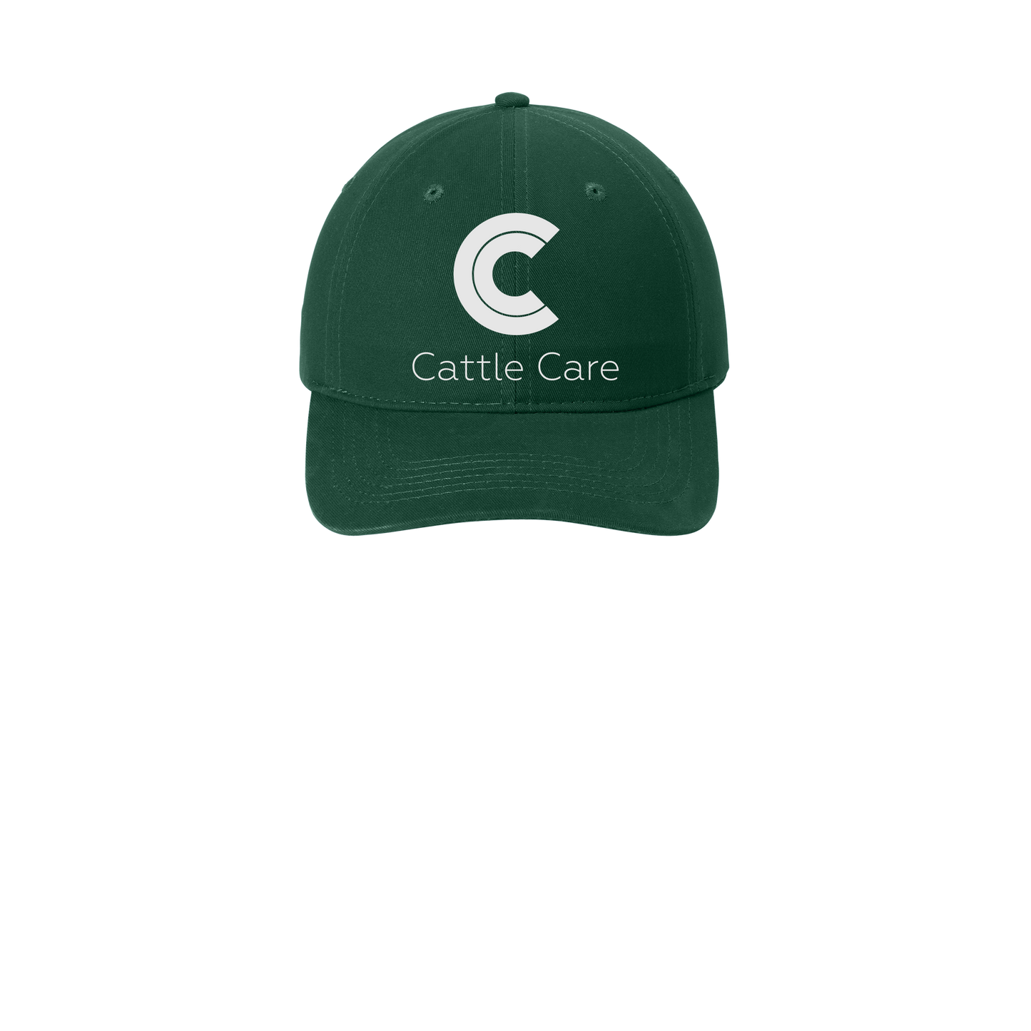 cattle-care-low-profile-dad-cap-embroidery-capfront-CP77-hunter-flat-front