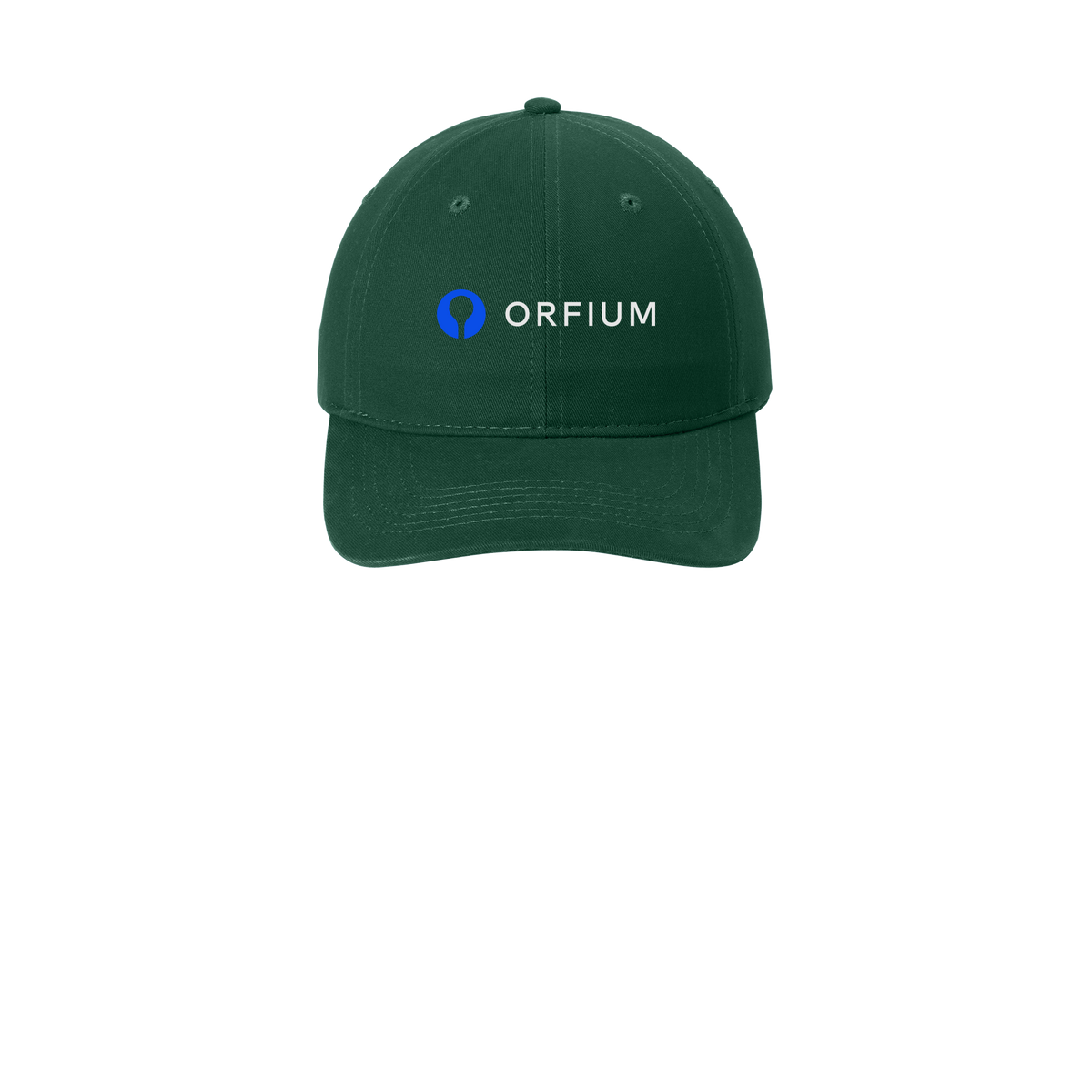 orfium-low-profile-dad-cap-embroidery-capfront-CP77-hunter-flat-front