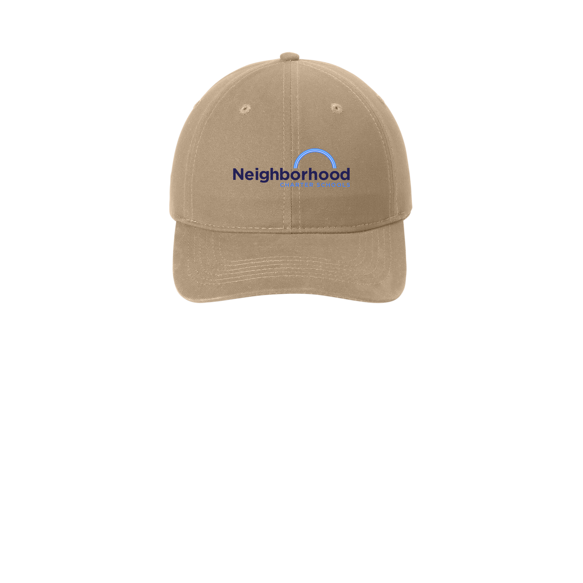 ncschools-low-profile-dad-cap-embroidery-capfront-CP77-khaki-flat-front