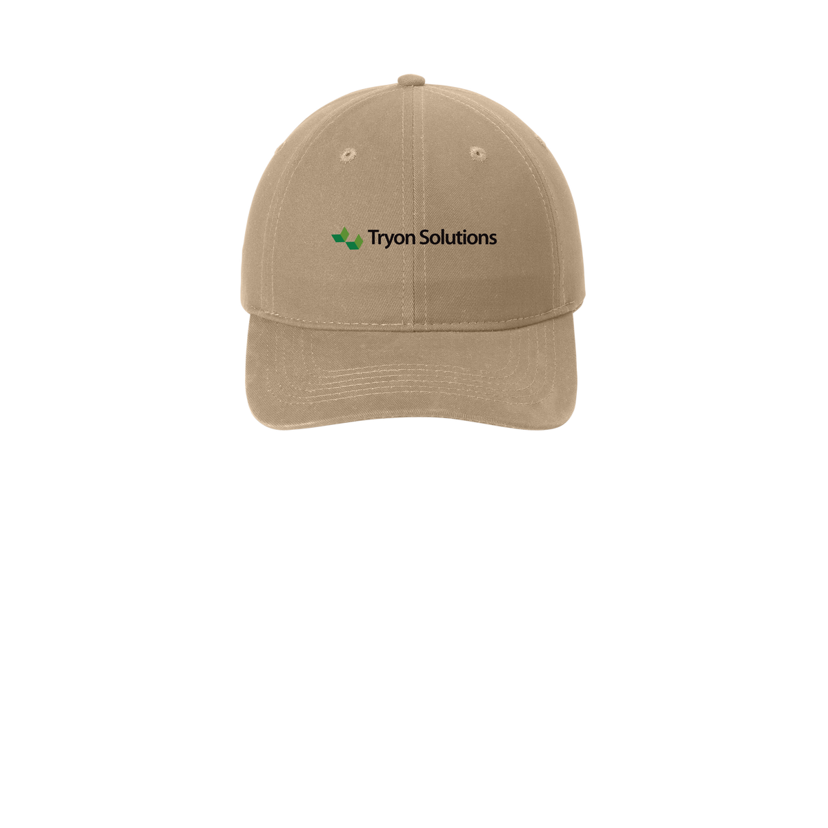 tryonsolutions-low-profile-dad-cap-embroidery-capfront-CP77-khaki-flat-front