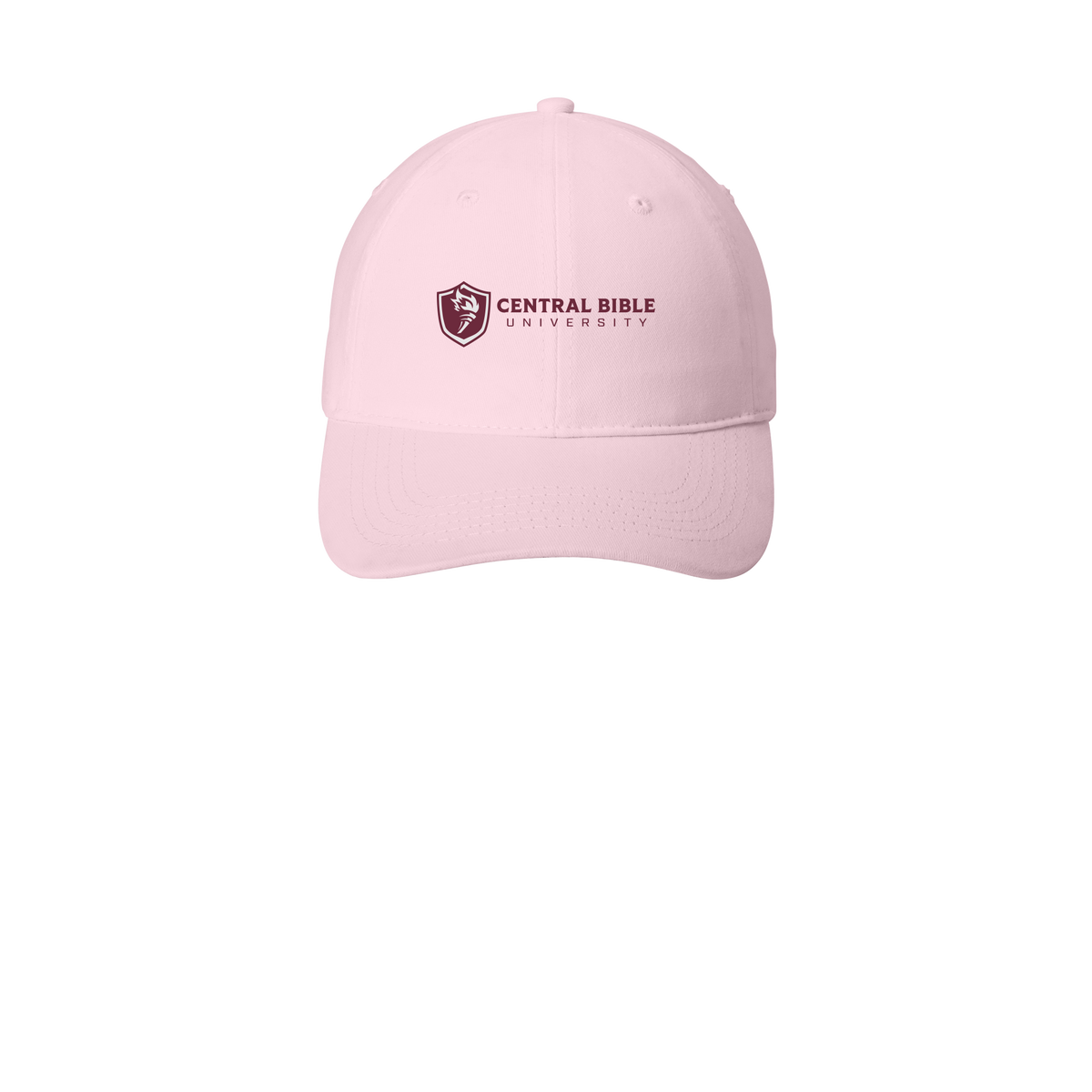centralbible-low-profile-dad-cap-embroidery-capfront-CP77-lightpink-flat-front