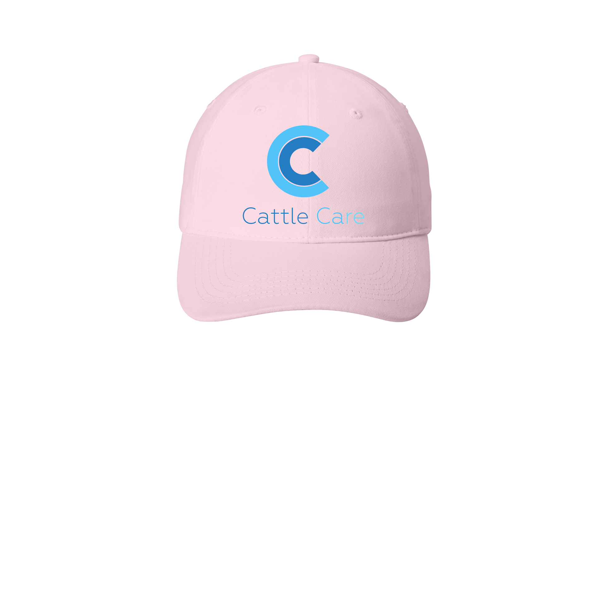 cattle-care-low-profile-dad-cap-embroidery-capfront-CP77-lightpink-flat-front