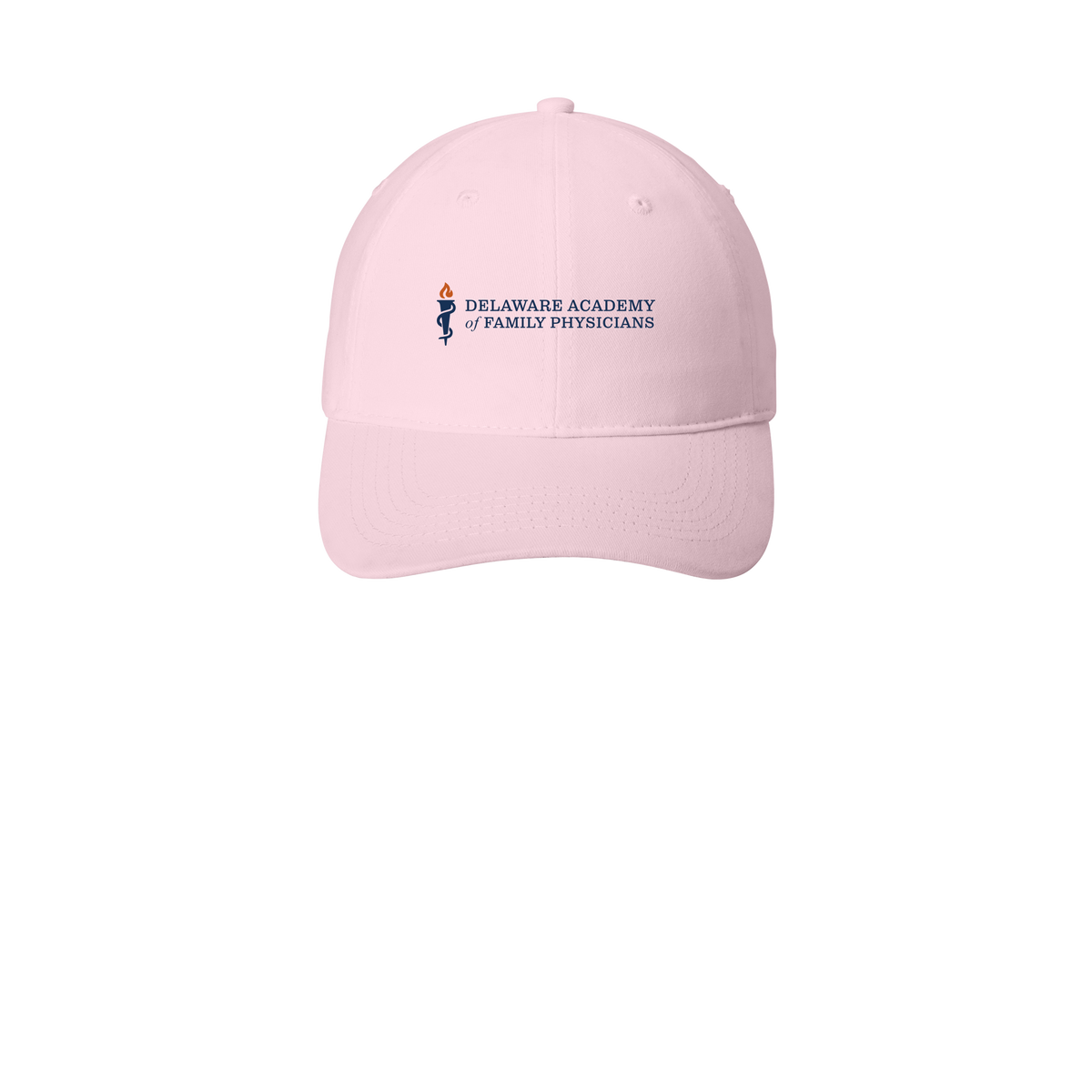 delfamdoc-low-profile-dad-cap-embroidery-capfront-CP77-lightpink-flat-front