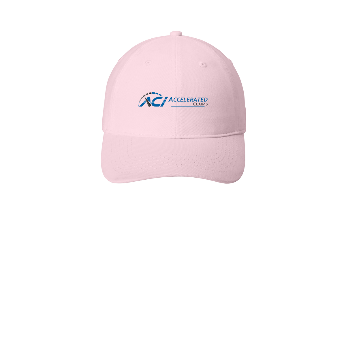 accelclaims-low-profile-dad-cap-embroidery-capfront-CP77-lightpink-flat-front