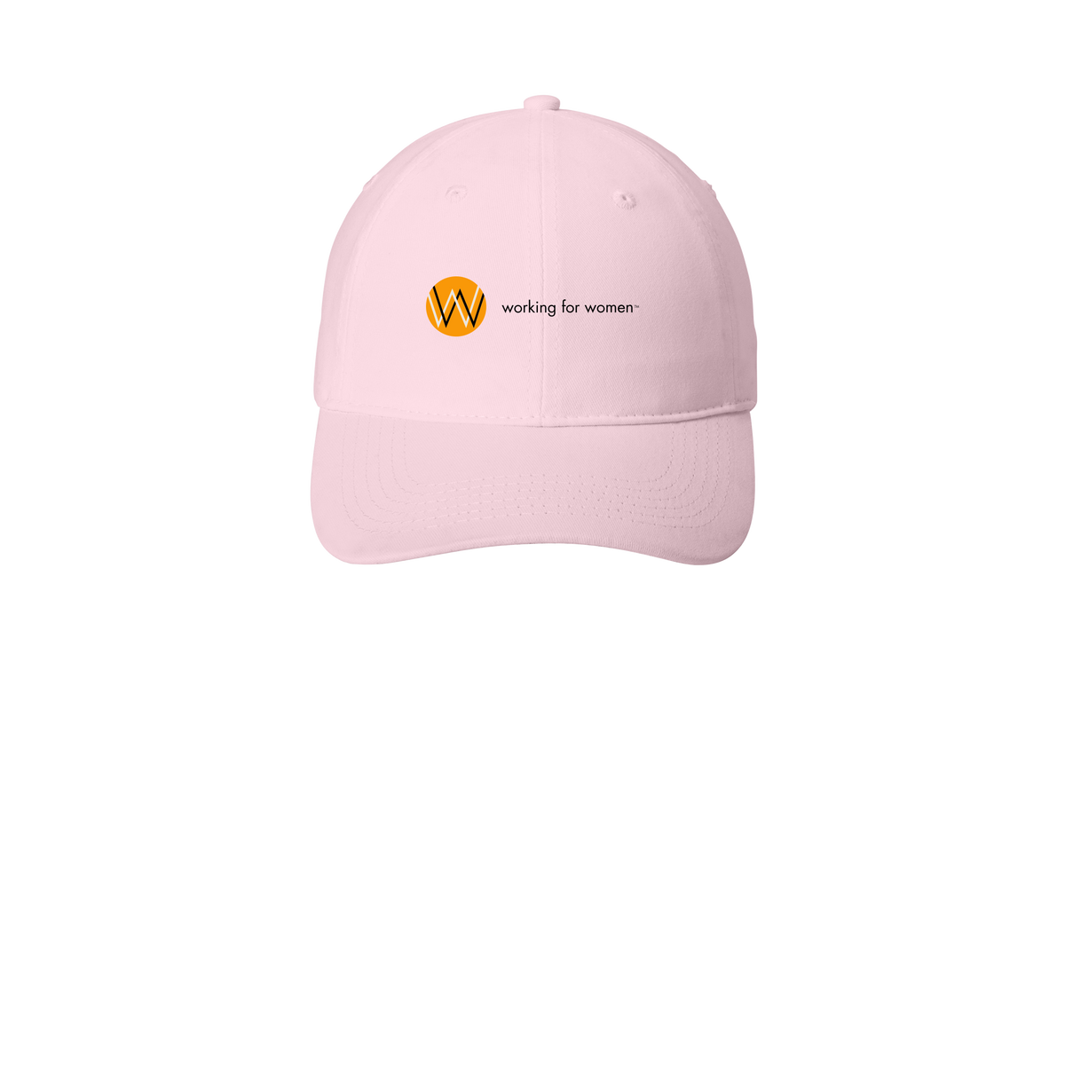 workingforwomen-low-profile-dad-cap-embroidery-capfront-CP77-lightpink-flat-front