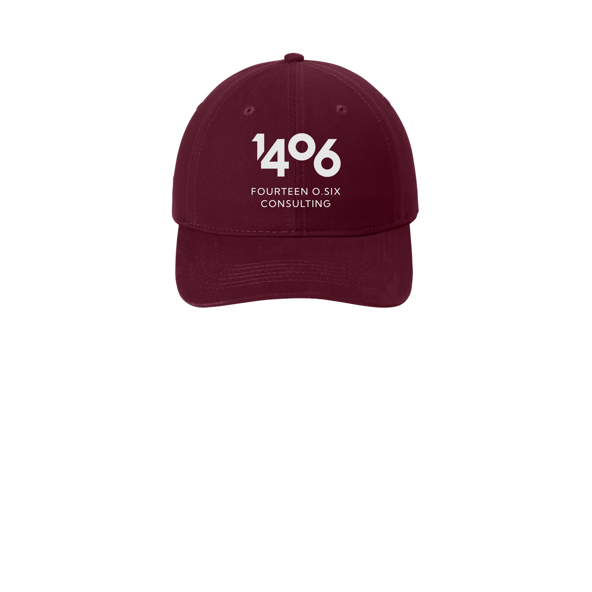 1406consulting-low-profile-dad-cap-embroidery-capfront-CP77-maroon-flat-front
