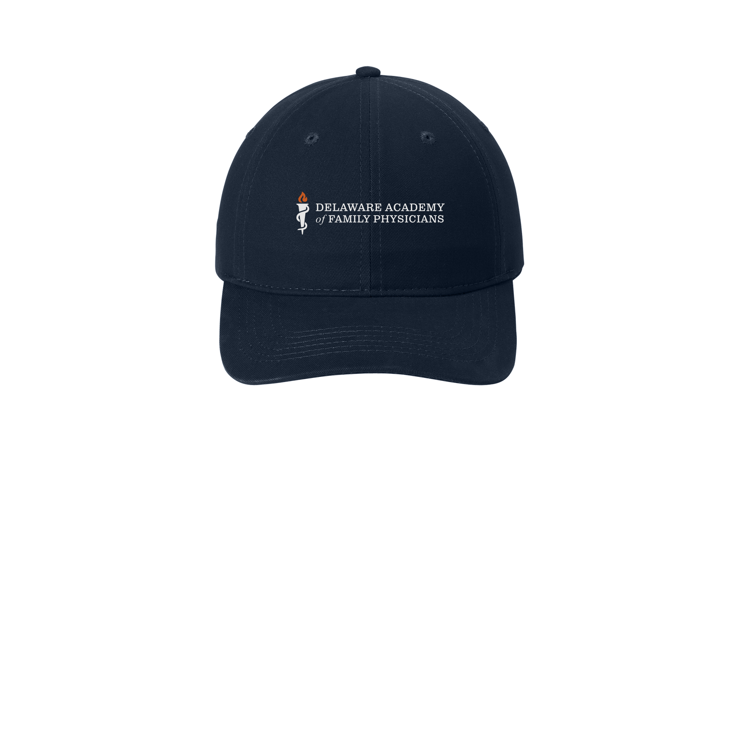 delfamdoc-low-profile-dad-cap-embroidery-capfront-CP77-navy-flat-front