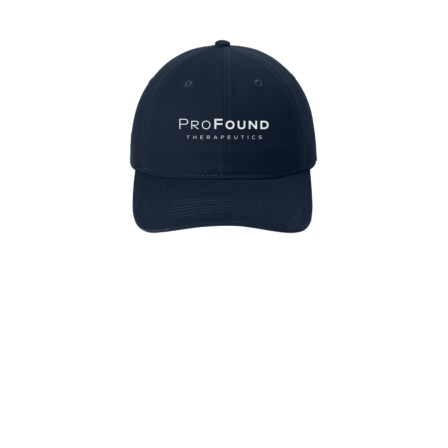 profoundtx-low-profile-dad-cap-embroidery-capfront-CP77-navy-flat-front