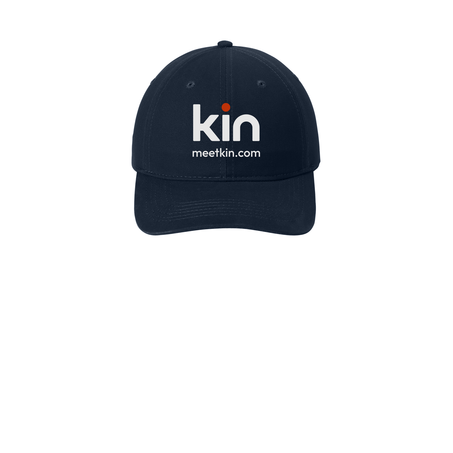 kin-low-profile-dad-cap-embroidery-capfront-CP77-navy-flat-front
