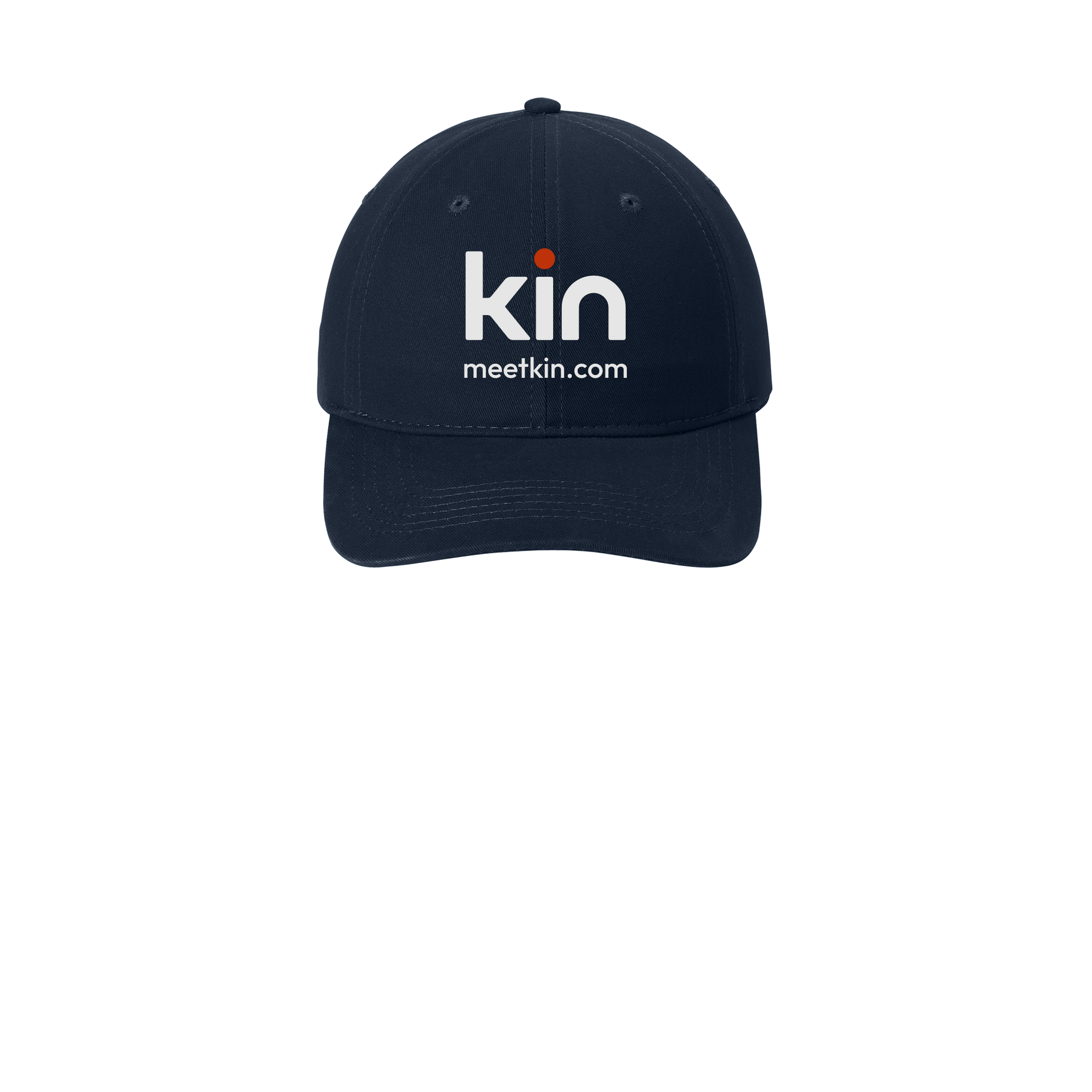 kin-low-profile-dad-cap-embroidery-capfront-CP77-navy-flat-front