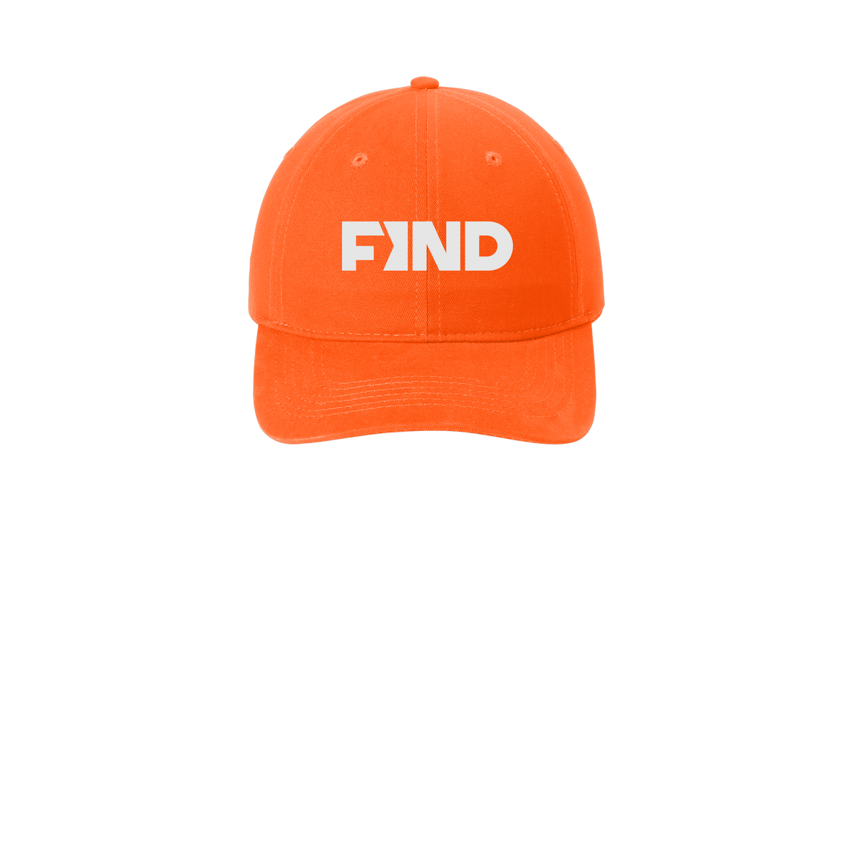 findrealestate-low-profile-dad-cap-embroidery-capfront-CP77-orange-flat-front
