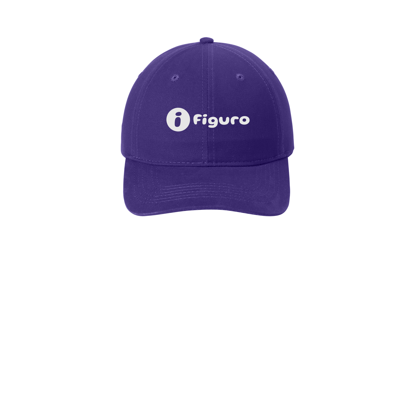 getfiguro-low-profile-dad-cap-embroidery-capfront-CP77-purple-flat-front