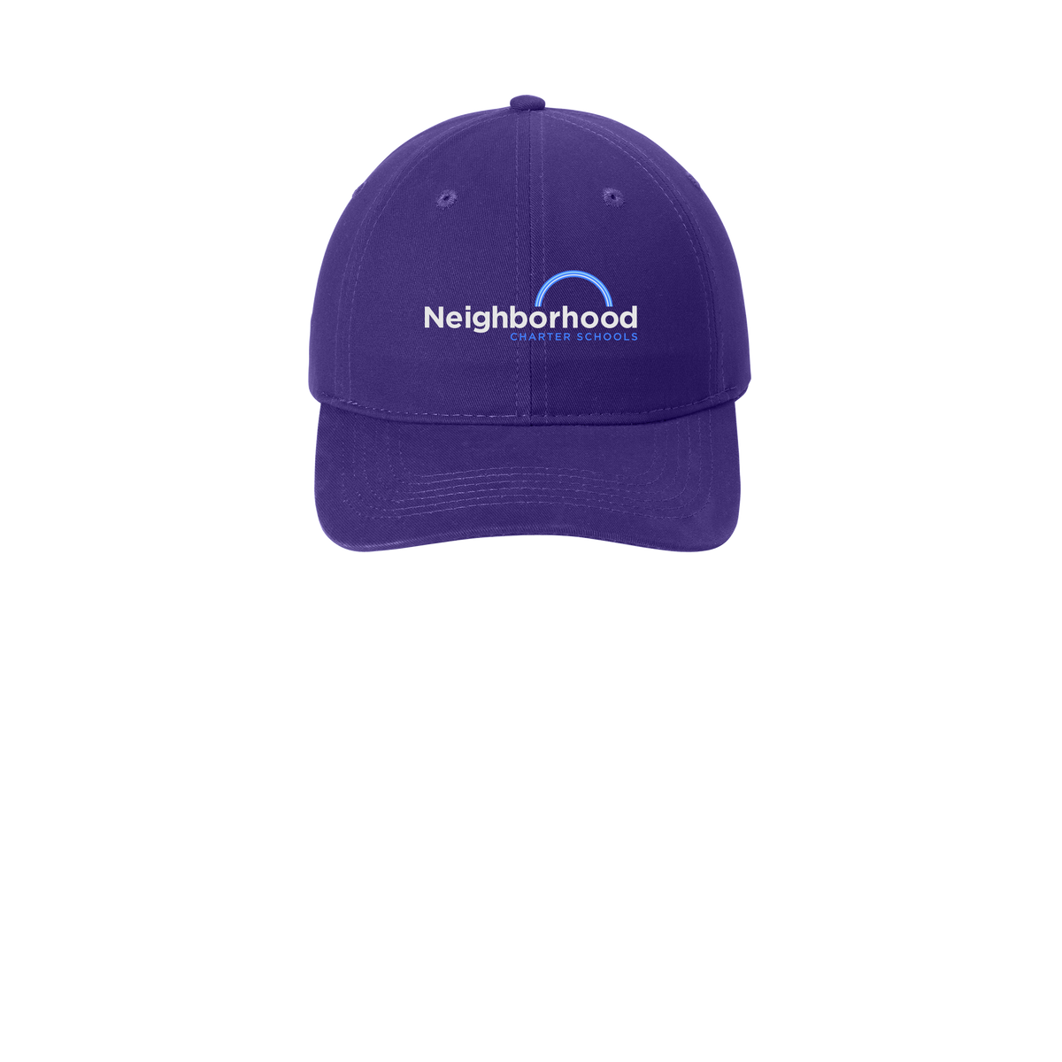 ncschools-low-profile-dad-cap-embroidery-capfront-CP77-purple-flat-front