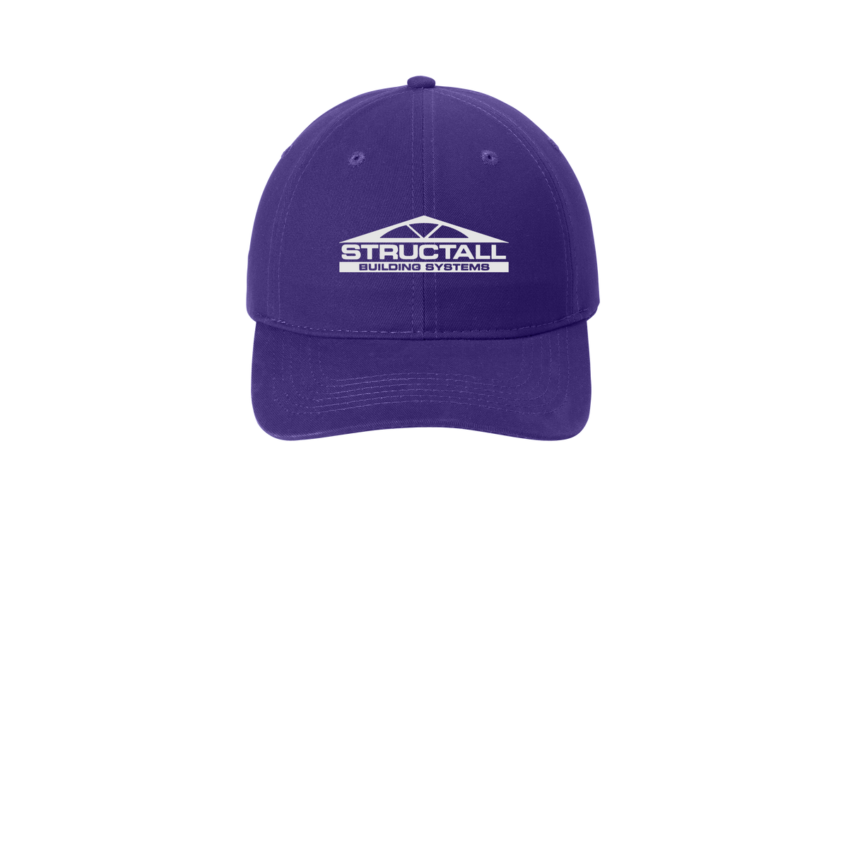 structall-low-profile-dad-cap-embroidery-capfront-CP77-purple-flat-front