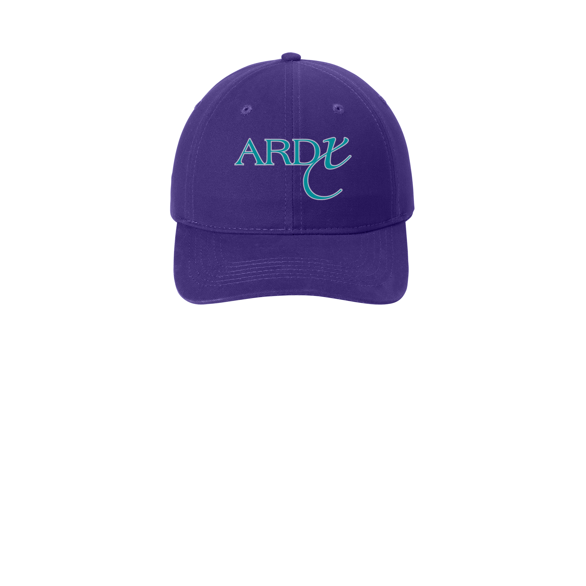 ardx-low-profile-dad-cap-embroidery-capfront-CP77-purple-flat-front
