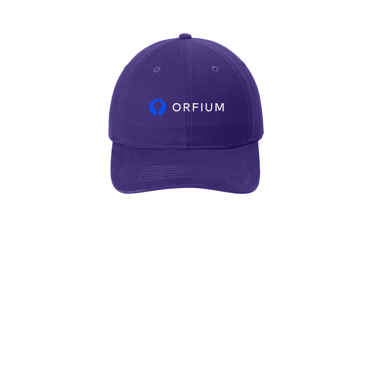 orfium-low-profile-dad-cap-embroidery-capfront-CP77-purple-flat-front