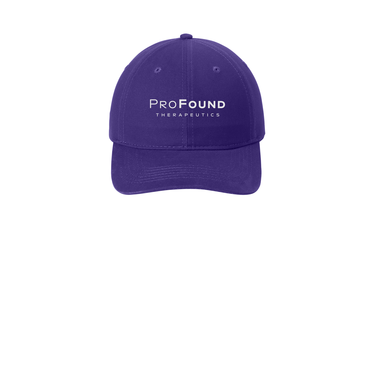 profoundtx-low-profile-dad-cap-embroidery-capfront-CP77-purple-flat-front