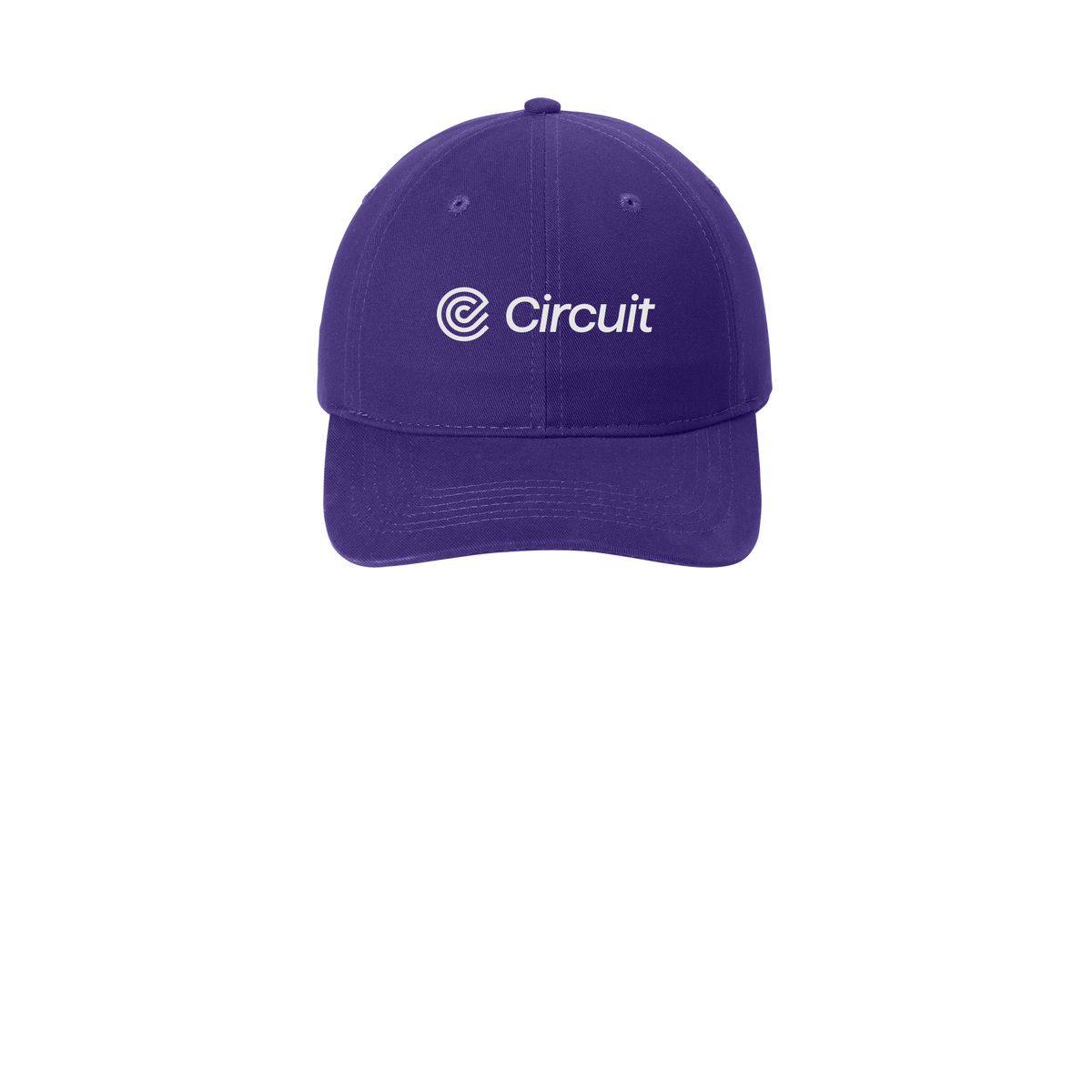 ridecircuit-low-profile-dad-cap-embroidery-capfront-CP77-purple-flat-front