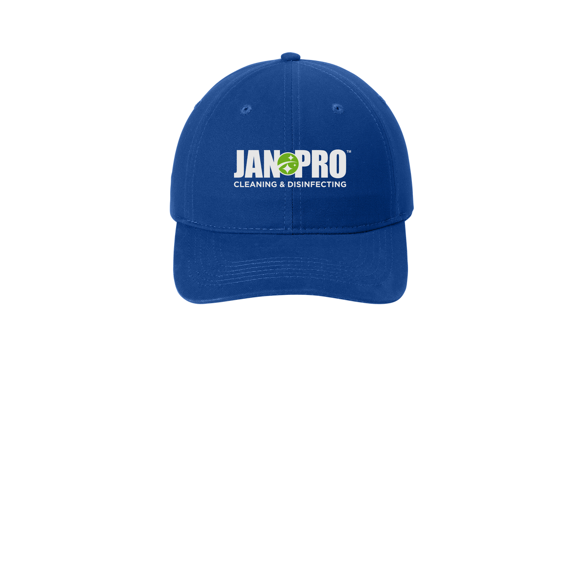 jan-pro-low-profile-dad-cap-embroidery-capfront-CP77-royal-flat-front