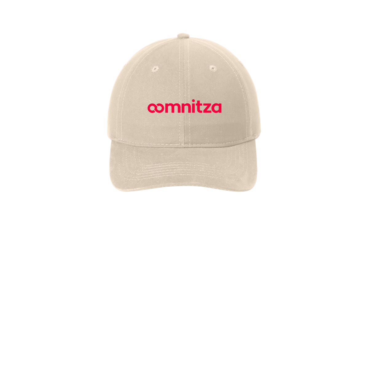 oomnitza-low-profile-dad-cap-embroidery-capfront-CP77-stone-flat-front