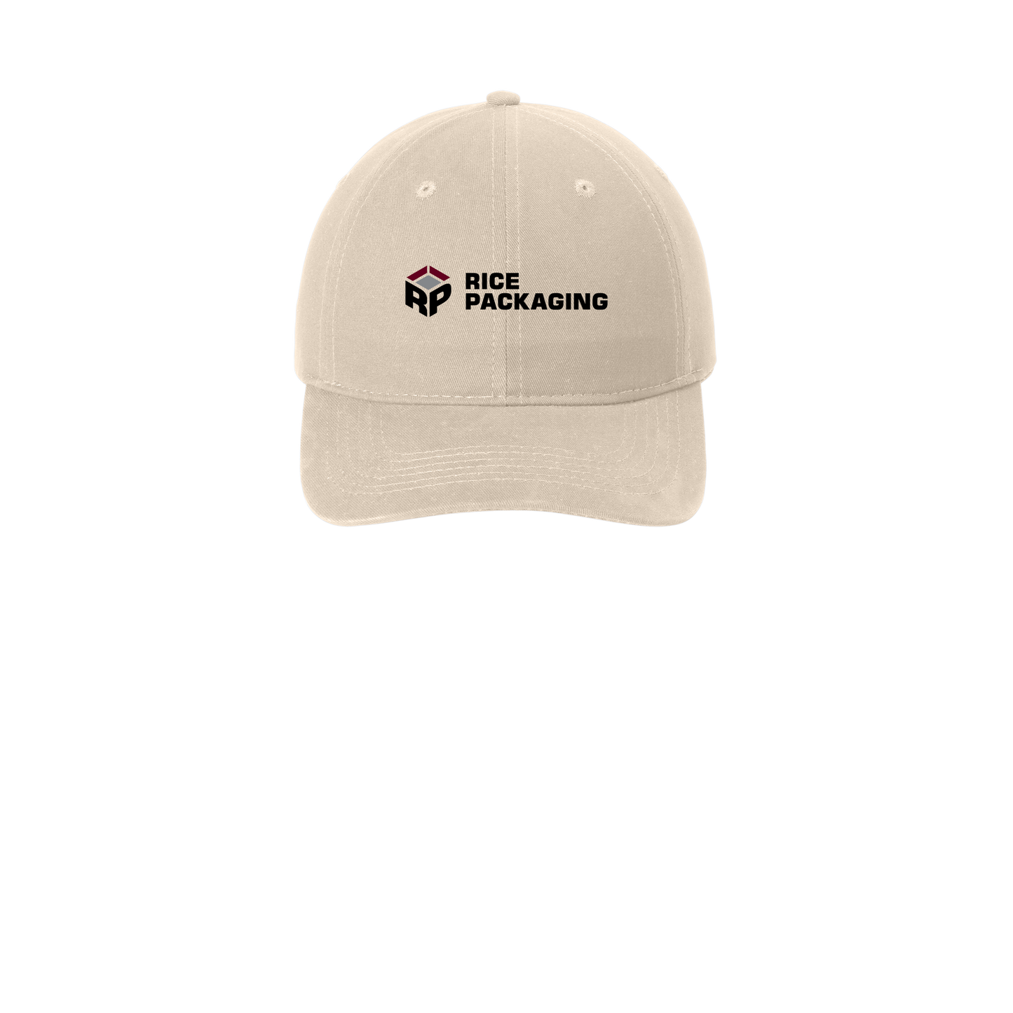 ricepackaging-low-profile-dad-cap-embroidery-capfront-CP77-stone-flat-front