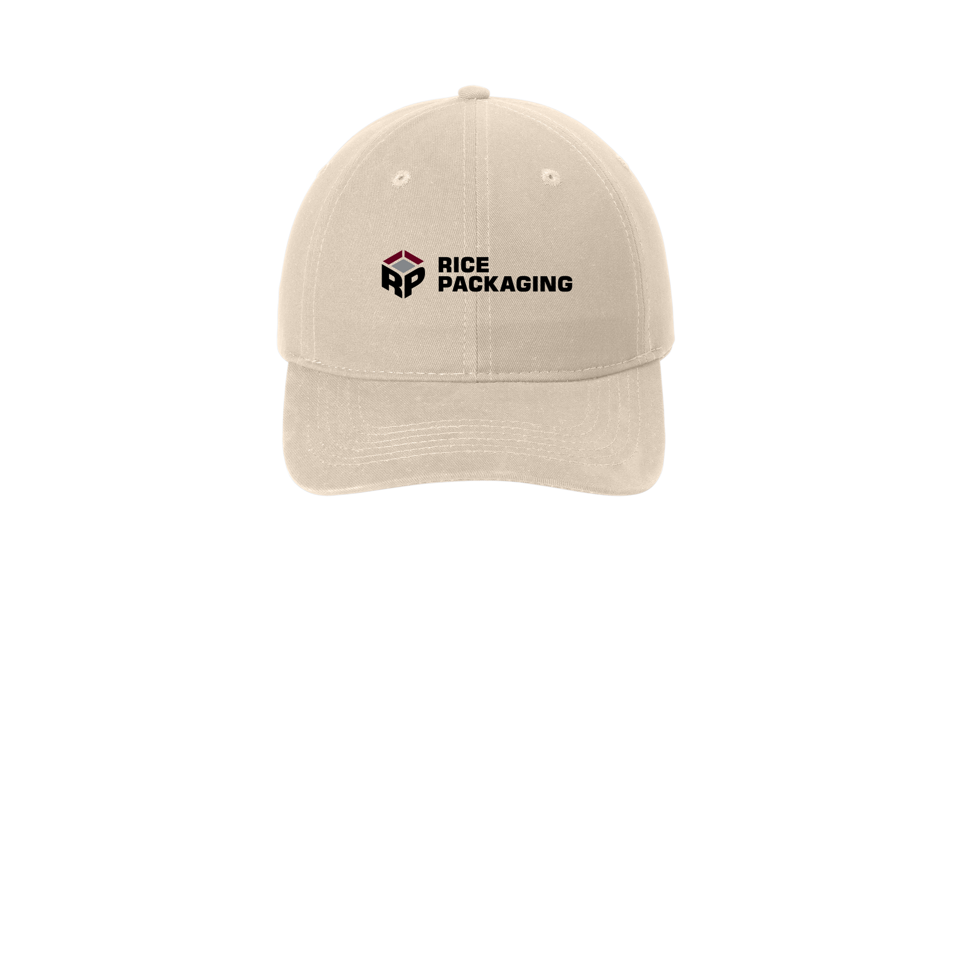 ricepackaging-low-profile-dad-cap-embroidery-capfront-CP77-stone-flat-front