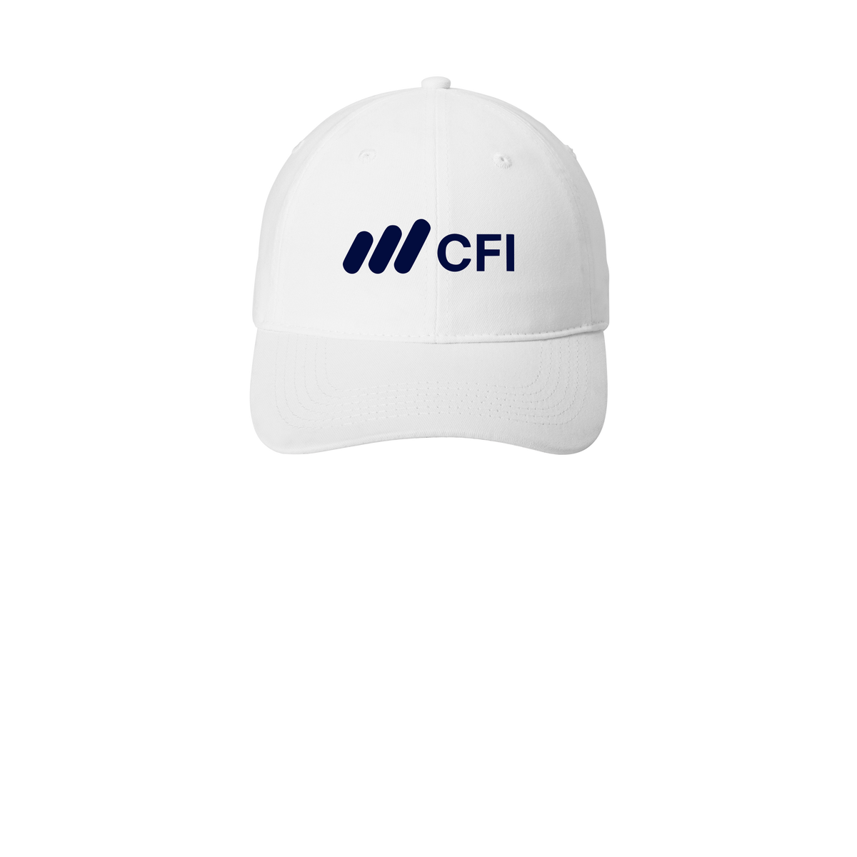 corporatefinanceinstitute-low-profile-dad-cap-embroidery-capfront-CP77-white-flat-front