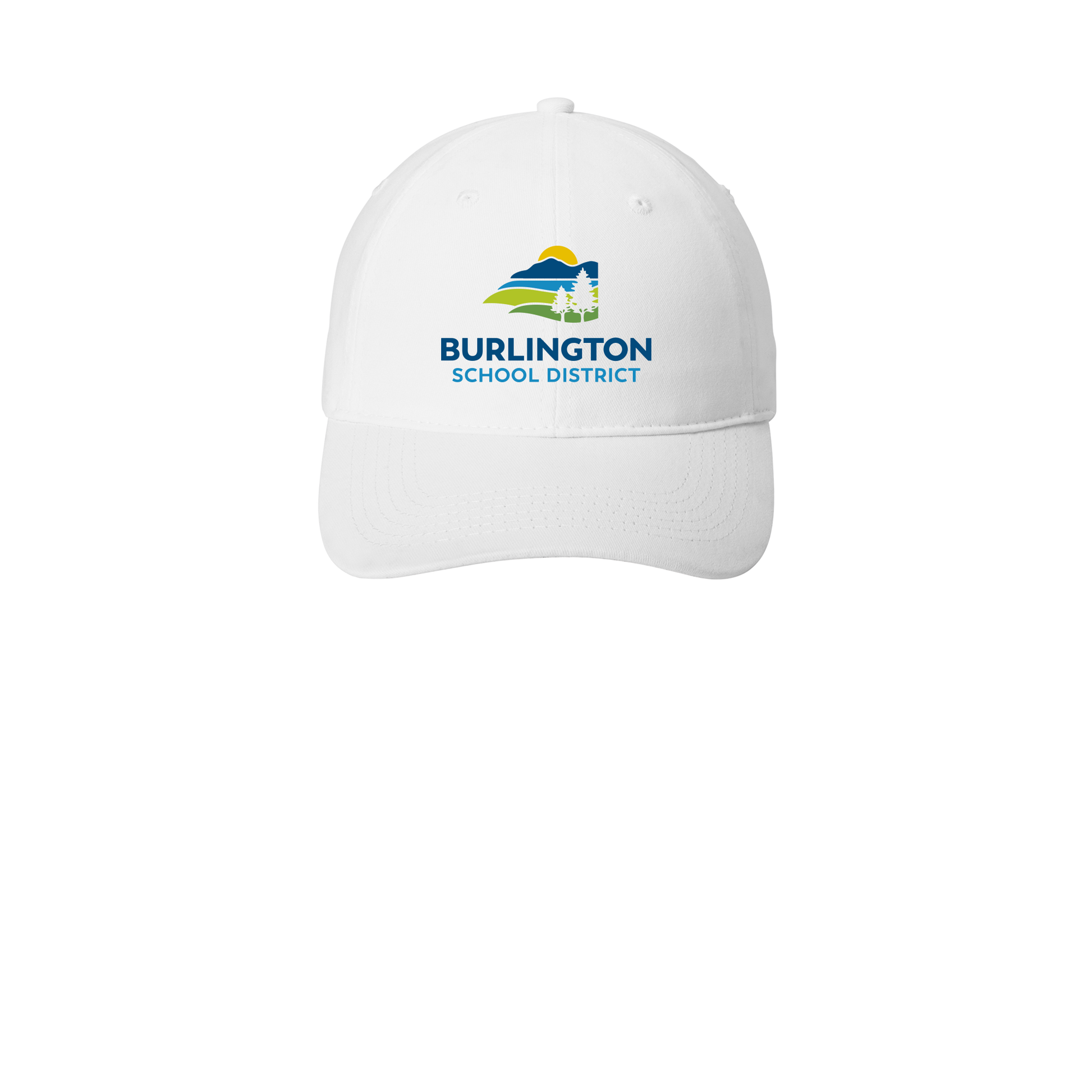 bsdvt-low-profile-dad-cap-embroidery-capfront-CP77-white-flat-front
