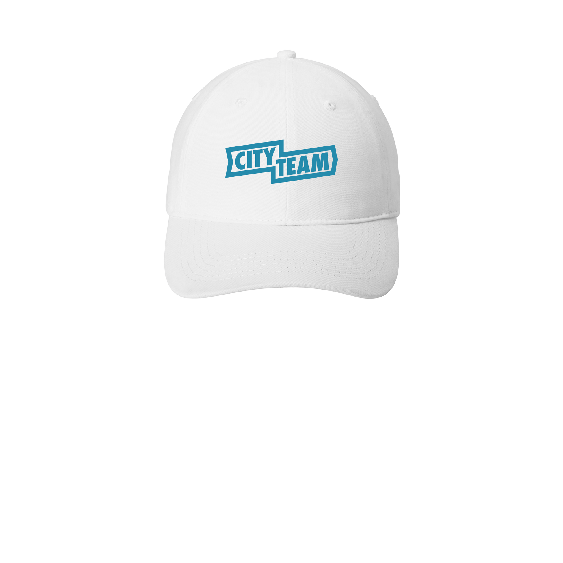 cityteam-low-profile-dad-cap-embroidery-capfront-CP77-white-flat-front