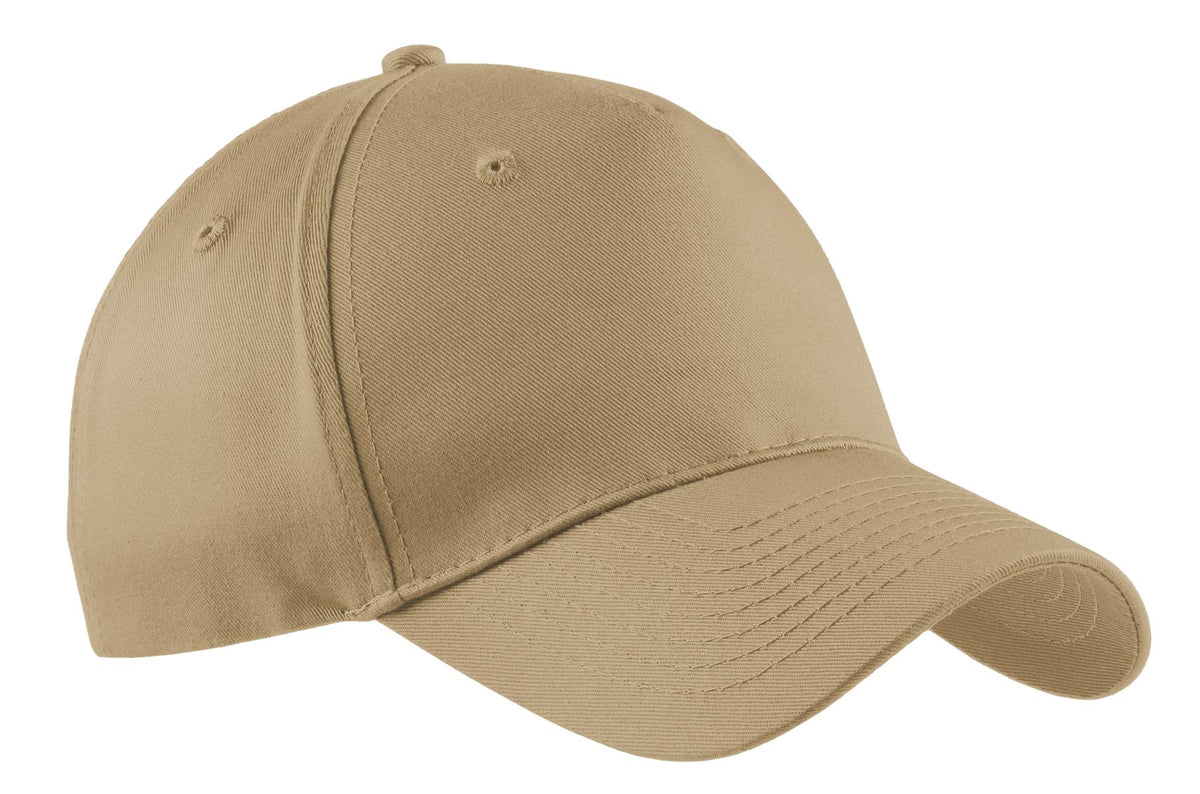 Port Authority® Five-Panel Twill Cap.  CP86