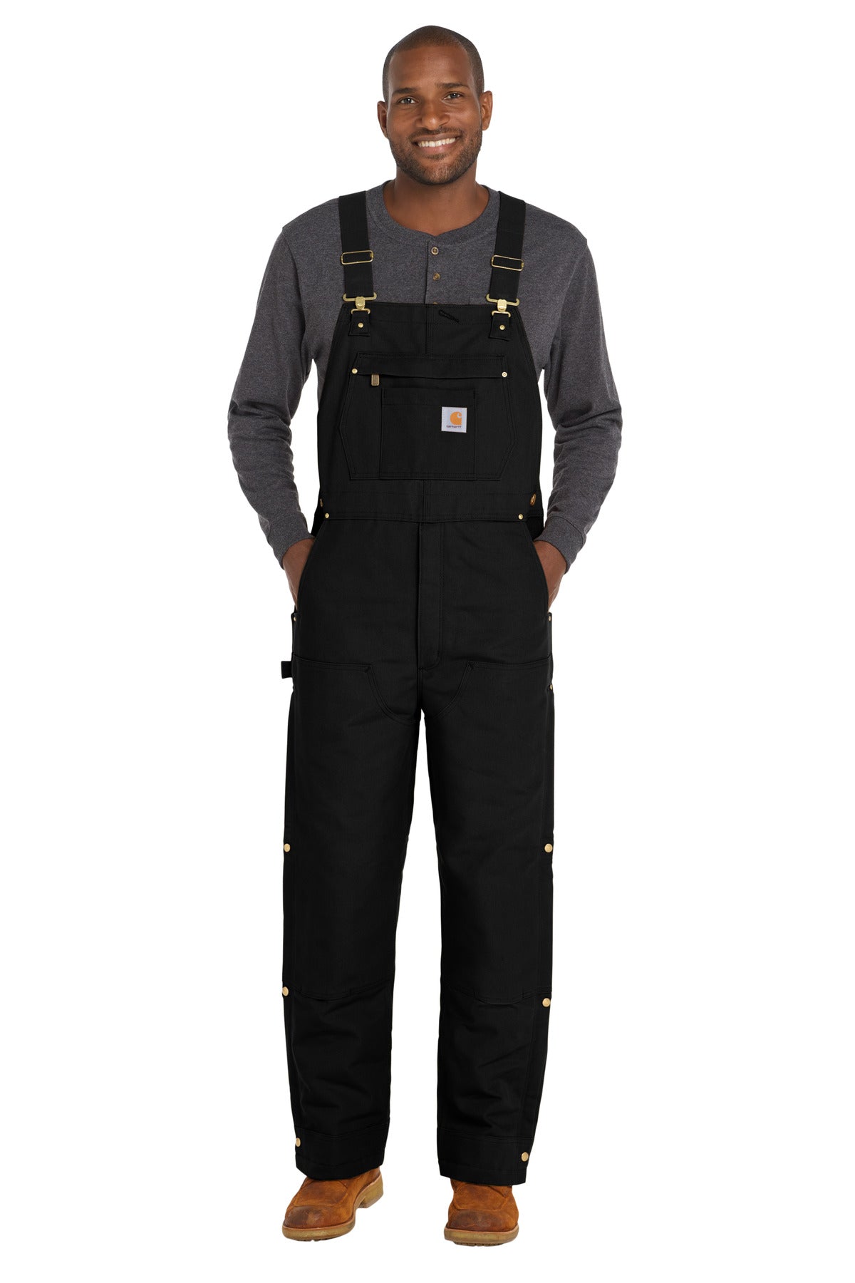 Carhartt® Tall Firm Duck Insulated Bib Overalls CTT106672