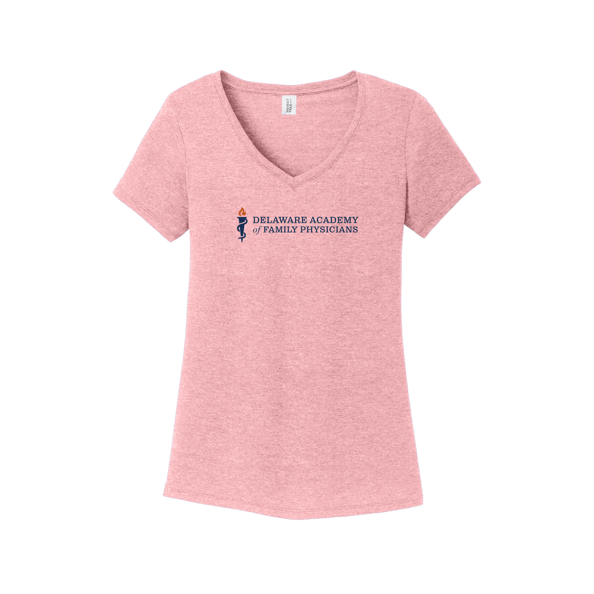 delfamdoc-district-womens-perfect-tri-v-neck-tee-dtf-front-DM1350L-wisteriaheather-flat-front