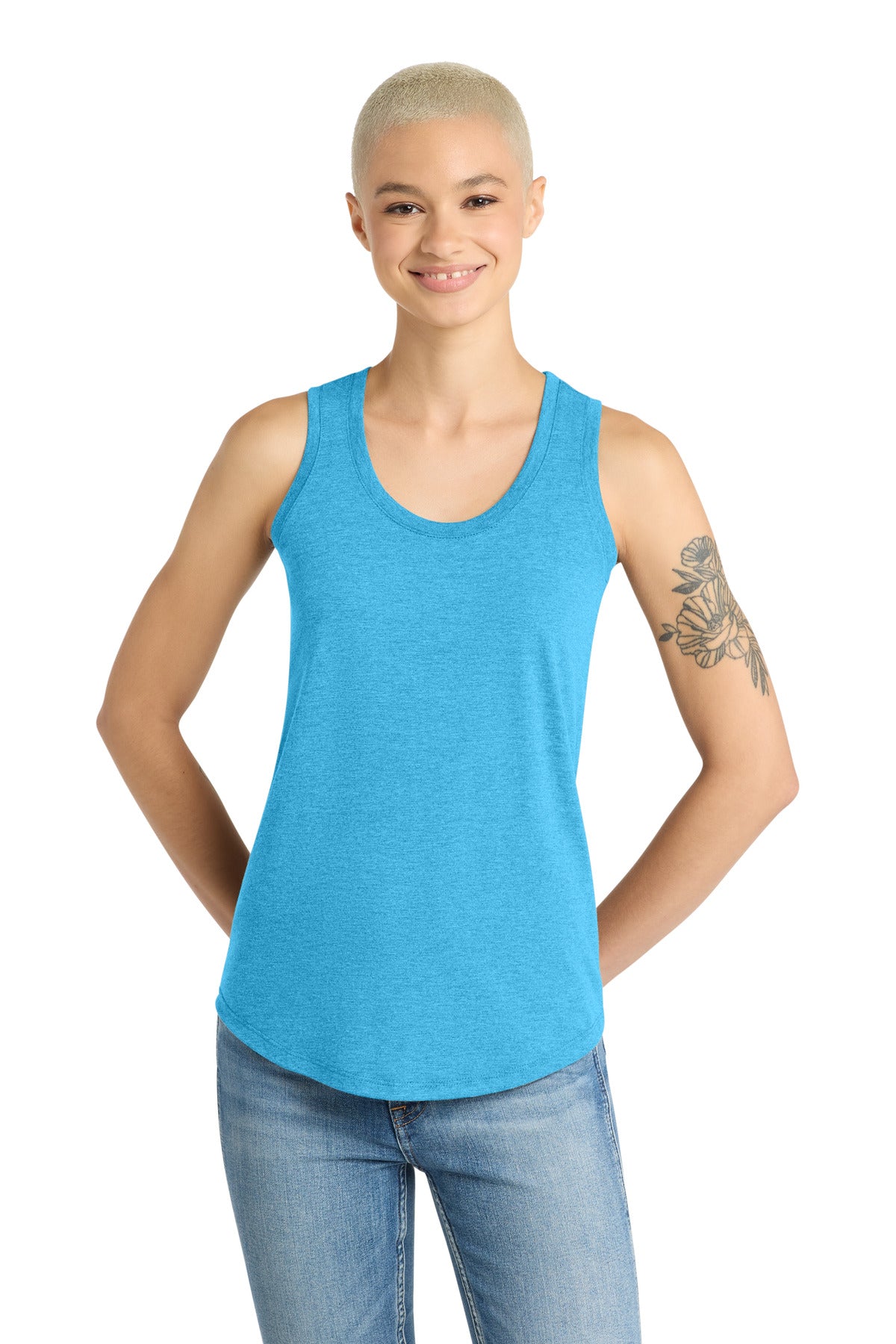 District ® Women's Perfect Tri® Racerback Tank. DM138L