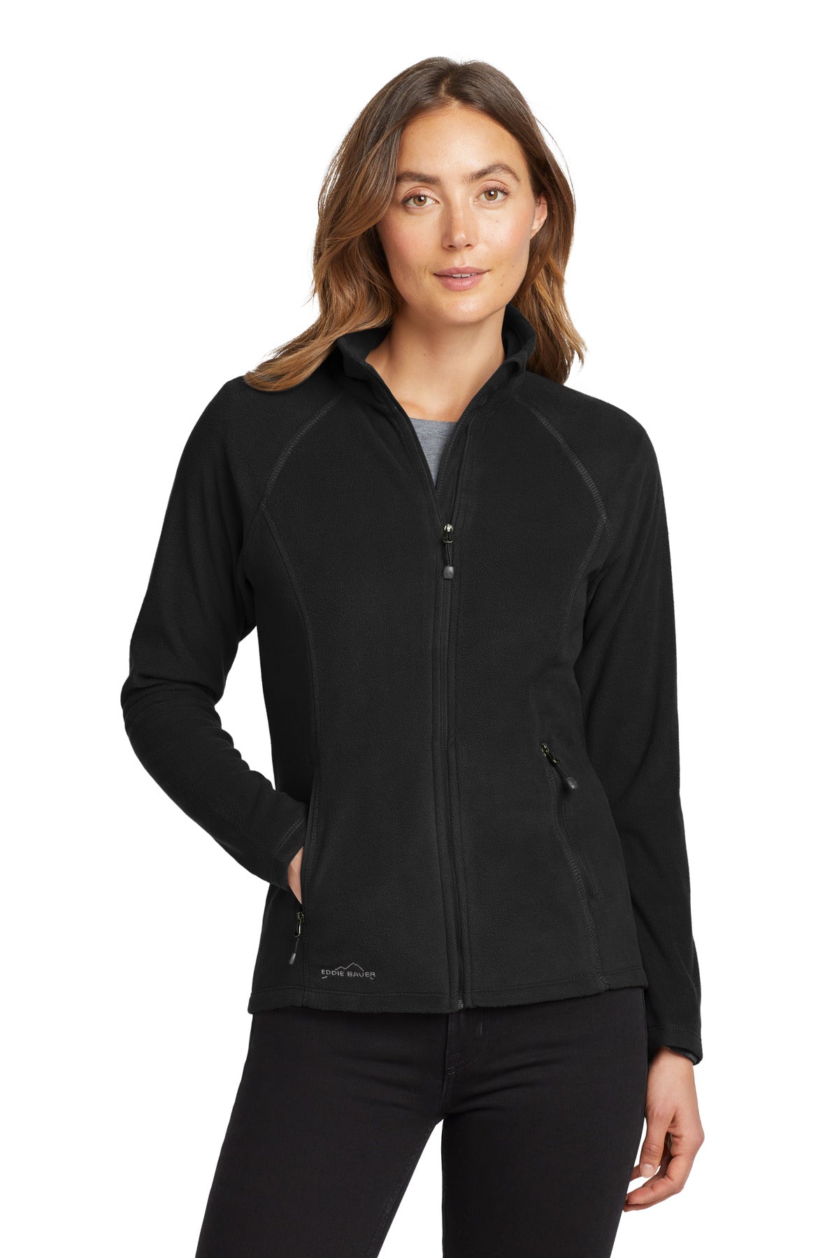 Eddie Bauer® Women's Full-Zip Microfleece Jacket. EB225