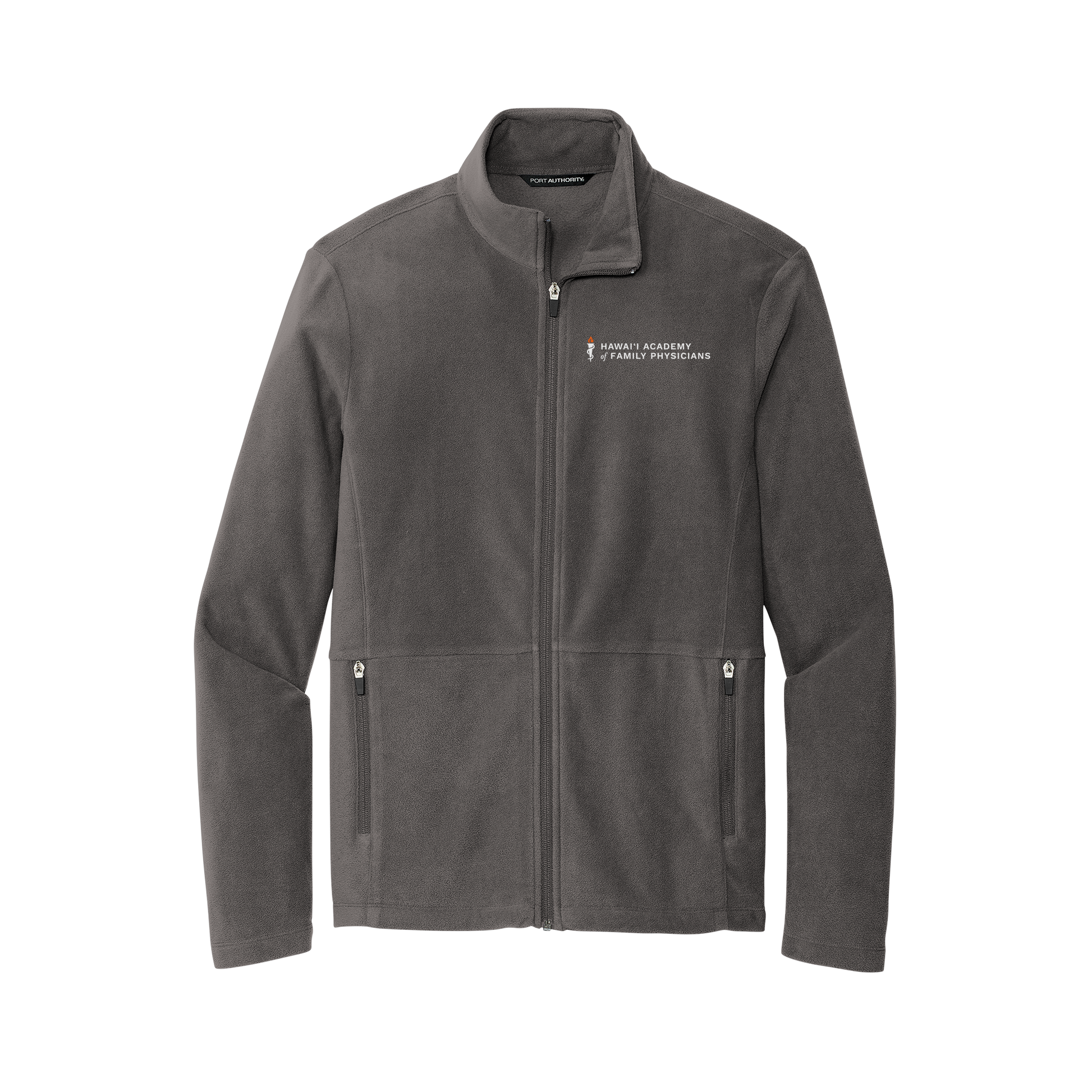 hafp-mens-pro-microfleece-jacket-embroidery-leftchest-F151-pewter-flat-front