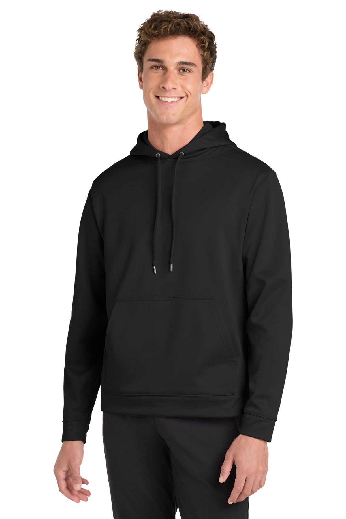Sport-Tek® Sport-Wick® Fleece Hooded Pullover.  F244