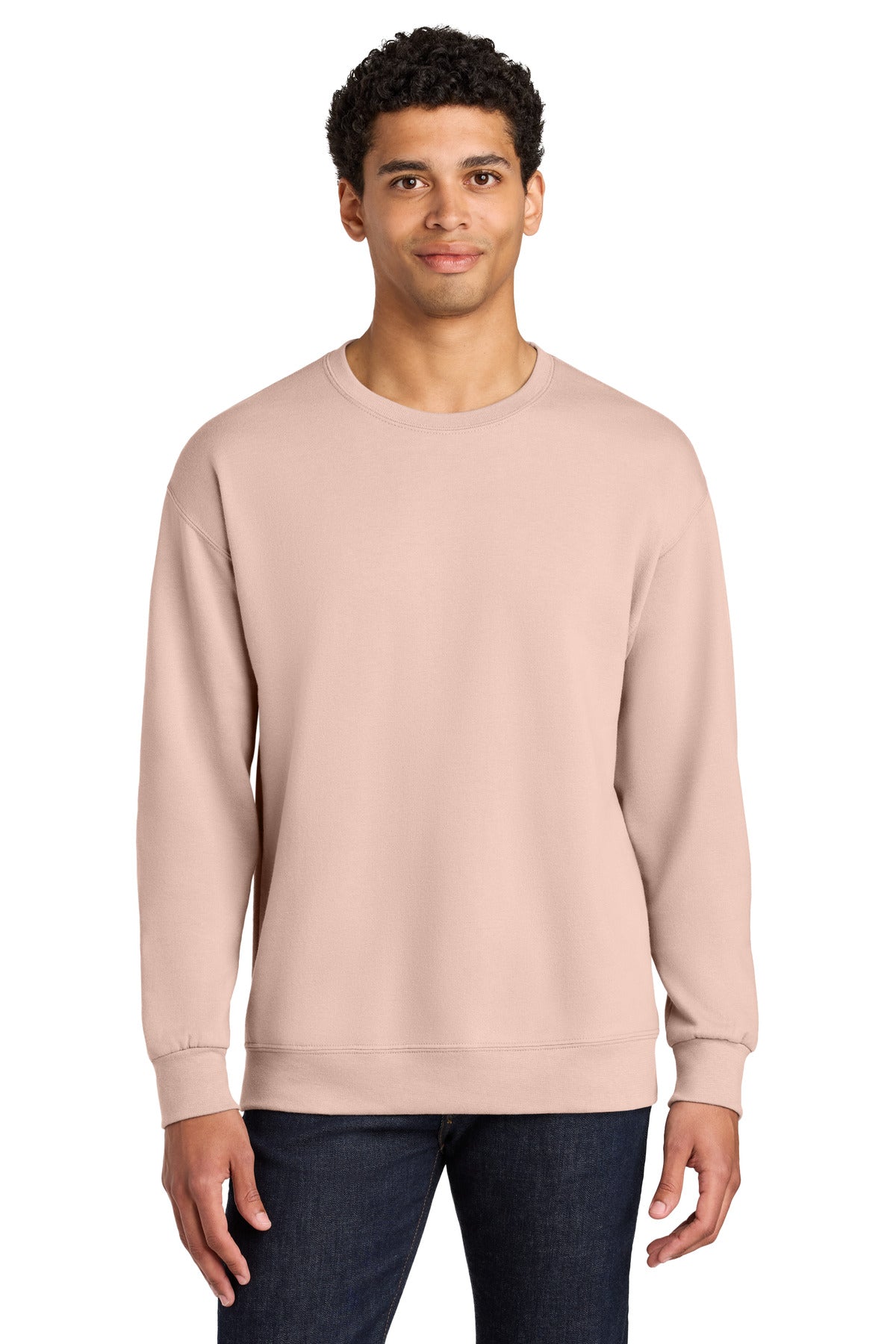 Jerzees Ultimate® Unisex CVC Ring Spun Crewneck Sweatshirt IC48M
