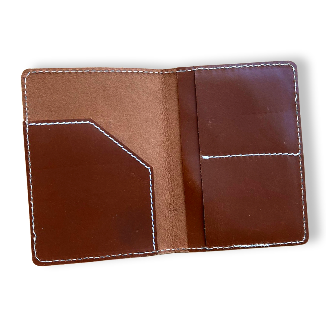 Another Adventure Leather Passport Cover Wallet by Soothi