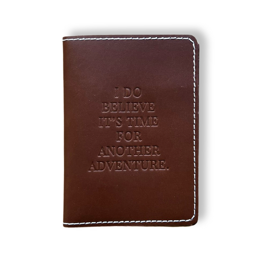 Another Adventure Leather Passport Cover Wallet by Soothi