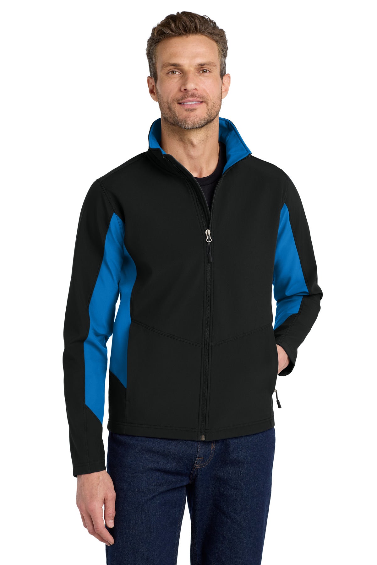 Port Authority® Core Colorblock Soft Shell Jacket. J318