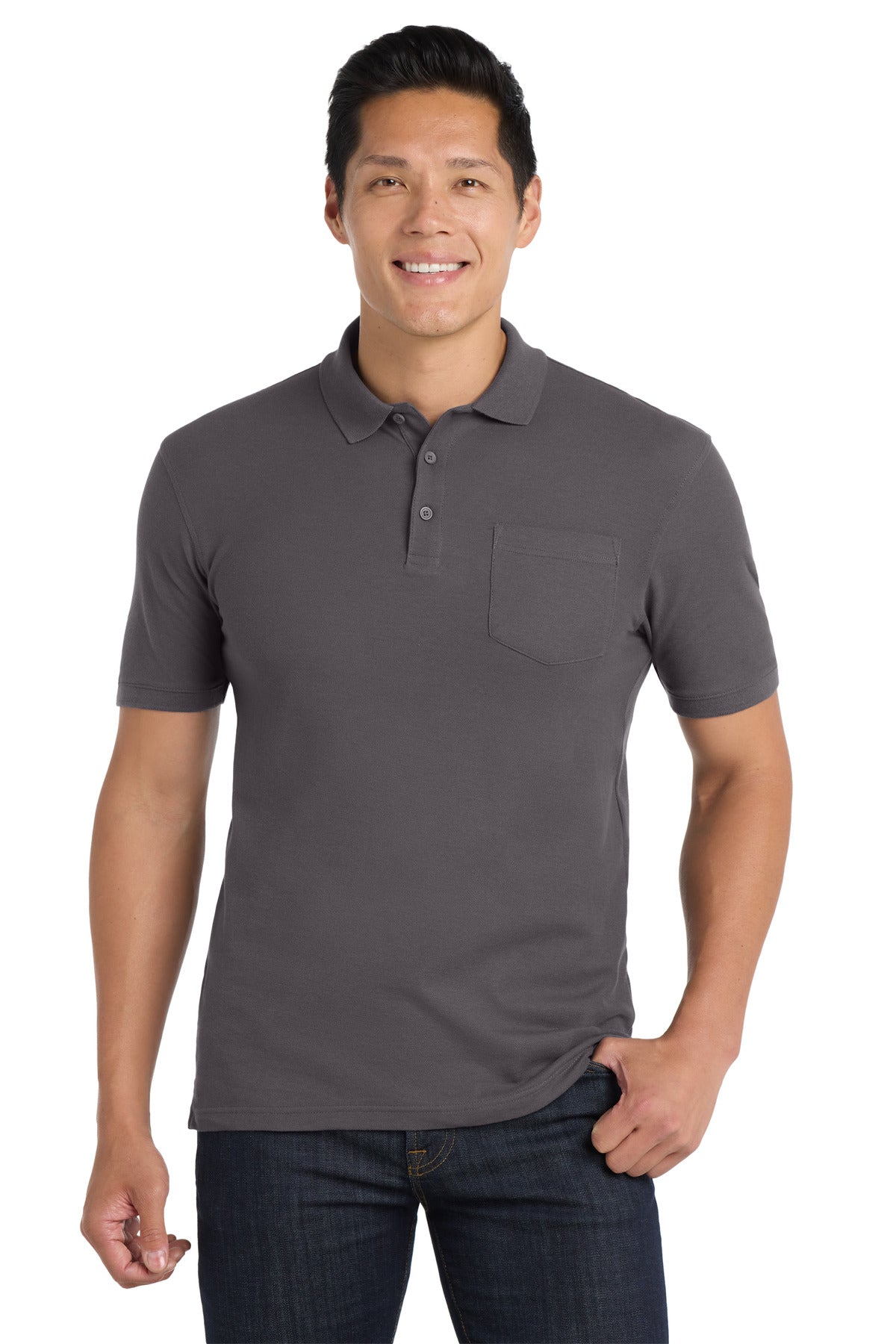 Port Authority® Core Classic Pique Pocket Polo. K100P