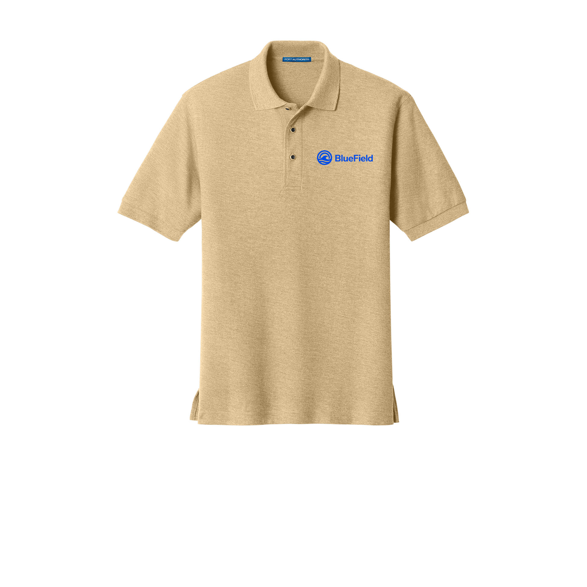 bluefieldnetwork-port-authority-silk-touch-polo-embroidery-leftchest-K500-stone-flat-front