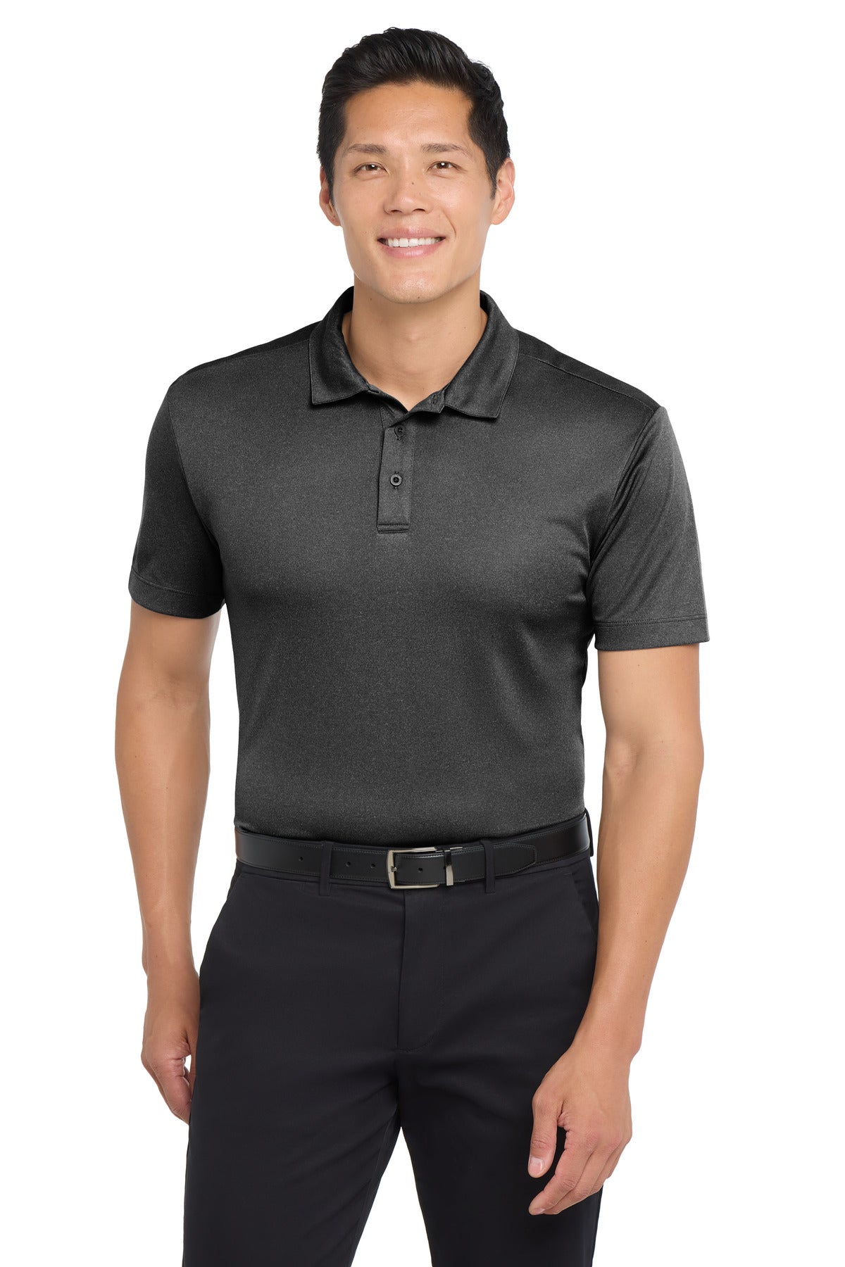 Port Authority ® Heathered Silk Touch ™ Performance Polo. K542