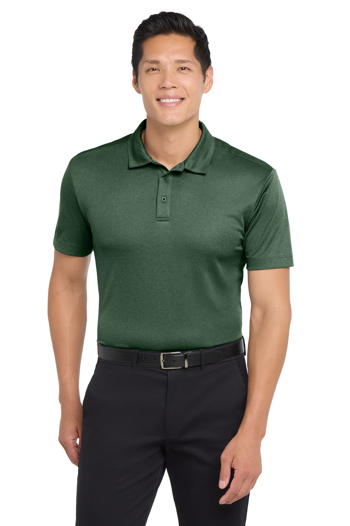 Port Authority ® Heathered Silk Touch ™ Performance Polo. K542