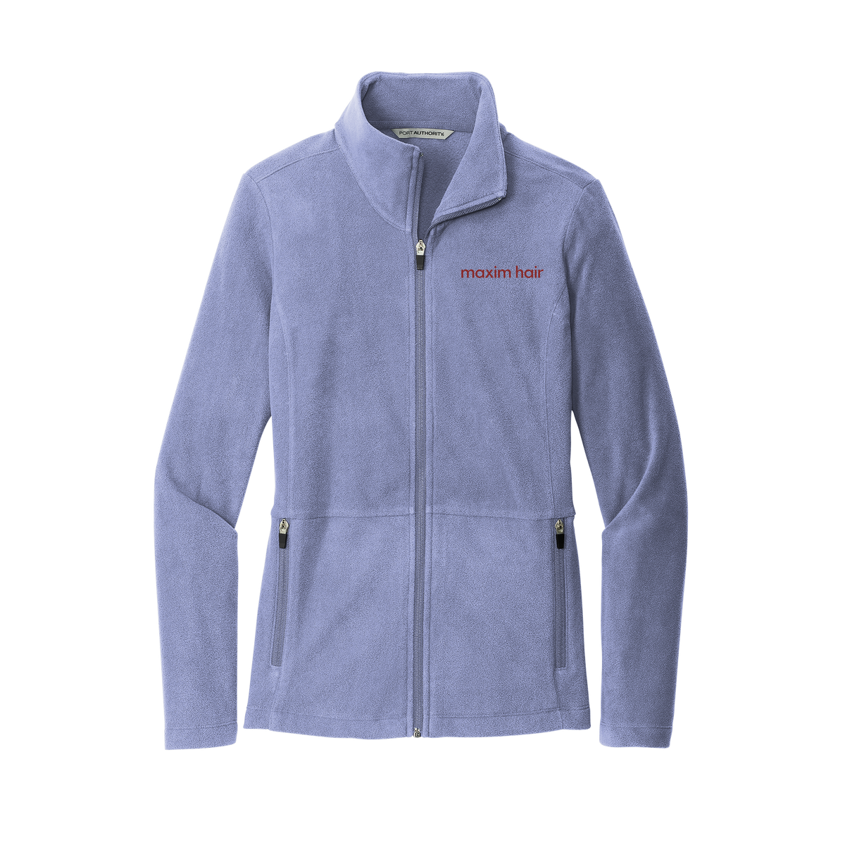 maximhairrestoration-womens-pro-microfleece-jacket-embroidery-leftchest-L151-ceilblue-flat-front