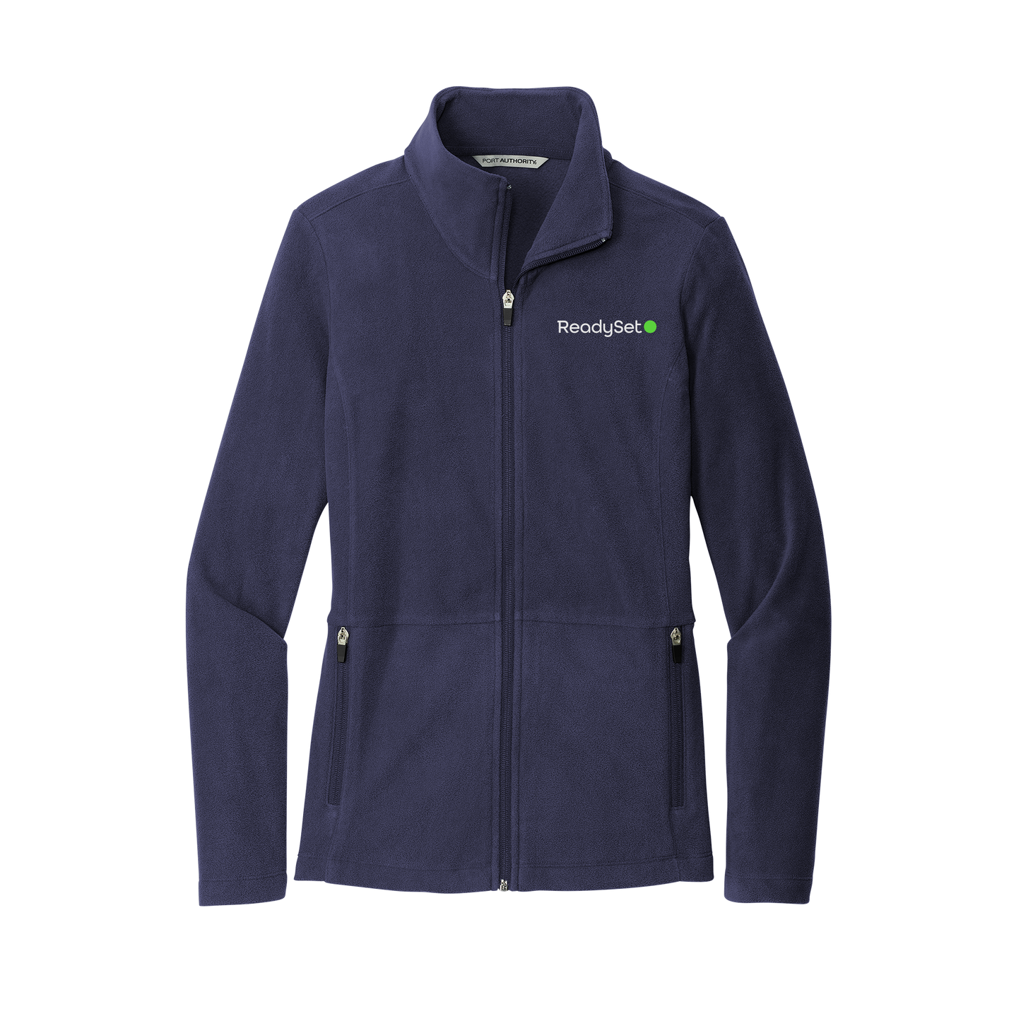 readysetsurgical-womens-pro-microfleece-jacket-embroidery-leftchest-L151-navy-flat-front