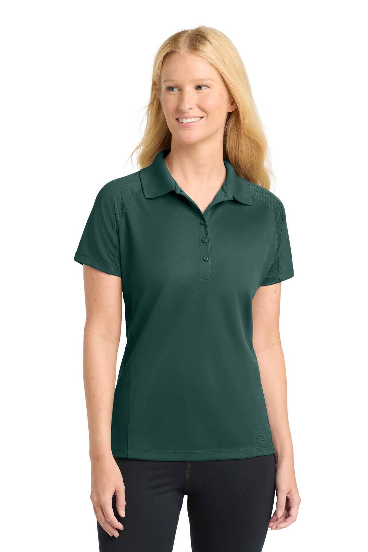 Sport-Tek® Women's Dri-Mesh® Pro Polo. L474